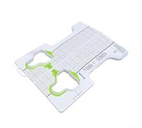 Zeroupshop Outil de réglage des crampons de vélo pour SPD et pour pédale de vélo de route KEO, guide de positionnement précis de l'avant-pied avec échelle d'angle gauche et droite, aligneur en