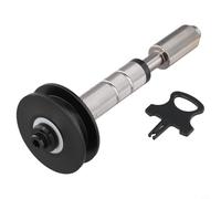 Zeroupshop Outil pour chaîne de vélo 12 mm pour cadres de 142 à 148 mm, entretoise de roue libre en alliage d'aluminium pour nettoyage, lubrification et protection du transport, noir