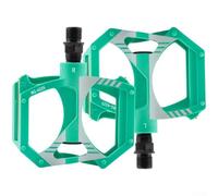 Zeroupshop Pédales de vélo de montagne avec double bagues DU, corps composite en nylon et axe en acier, pédales de cyclisme étanches à la poussière et à faible friction pour les trajets sur route