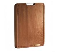 Zeroupshop Planche à découper rectangulaire en bois de santal robuste pour la préparation des aliments, y compris les fruits et légumes (36 x 24 cm)