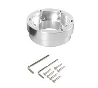 Zeroupshop Plaque d'adaptation de moyeu de volant en aluminium PCD de 70 mm de précision CNC pour jeux Logitech G25, G27, G29 et G920, compatible avec les volants de simulateur de course de 33 cm/35,6