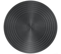 zeroupshop Plaque diffuseur de chaleur à induction de 28 cm avec poignée amovible pour plaque de cuisson à gaz et même cuisson en alliage d'aluminium épais (24 cm)