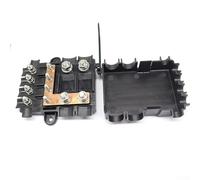 Zeroupshop Porte-fusible audio de voiture avec protection contre les surcharges, 1 entrée 4 sorties et 2 en 4 sorties pour une connexion sécurisée, contacts en cuivre pour systèmes 12-48 V (4AF + 2ANM