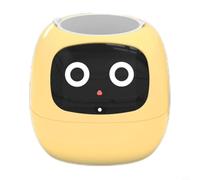 Zeroupshop Pot de fleurs avec intelligence robotique et affichage virtuel interactif pour animaux de compagnie, arrosage automatique et entretien des plantes à base de capteurs pour décoration de
