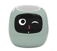 Zeroupshop Pot de fleurs avec intelligence robotique et affichage virtuel interactif pour animaux de compagnie, arrosage automatique et entretien des plantes à base de capteurs pour décoration de
