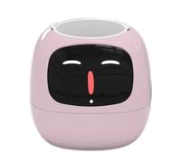 Zeroupshop Pot de fleurs avec intelligence robotique et affichage virtuel interactif pour animaux de compagnie, arrosage automatique et entretien des plantes à base de capteurs pour décoration de