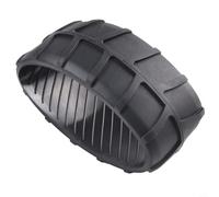 Zeroupshop Protection de roue pour tondeuse Worx pour robot Landroid M500 M700 M1000 L800 L1000 - 85 x 44 mm - Noir - Manchon de pneu avant en caoutchouc - Pièce de rechange pour tuning à profil