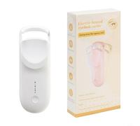 Zeroupshop Recourbe-cils chauffant rechargeable, baguette électrique à recourber les cils avec chaleur rapide, pour des courbes durables, outil de maquillage portable, pour cils naturels et faux