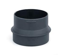 Zeroupshop Réducteur de sortie 80 mm vers 75 mm pour Webasto et pour évents de chauffage Eberspacher en Y - Plastique noir