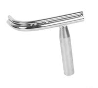 Zeroupshop Repose-outils pour tour à bois en forme de S pour creux interne, support à outils incurvé en acier robuste pour bols et tasses à bois, support stable pour des opérations de tournage
