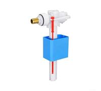 zeroupshop Robinet Flotteur pour cuivre Plastique pour Chasse d'Eau Robinet(blue and red)