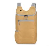 Zeroupshop Sac à dos de randonnée pliable ultra léger et étanche avec prise casque, sac à dos de voyage portable pour camping, déplacement, sac de sport de plein air léger, 100 g (kaki)
