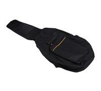 zeroupshop Sac à dos noir pour guitare acoustique de 104,1 cm, avec double sangles et extérieur en nylon Oxford indéchirable, intérieur rembourré épais, Voir image