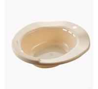 Zeroupshop Sitz - Bassine de bain pour siège de toilette, traitement post-partum, baignoire de hanche sans accroupissements pour femmes enceintes, personnes âgées, hémorroïdes, rose (beige)