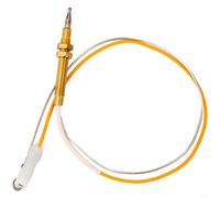 Zeroupshop Sonde de capteur de thermocouple pour cuisinière à gaz avec électrovanne, dispositif de défaillance de flamme en cuivre pour arrêt de sécurité, compatible avec la plupart des cuisinières et