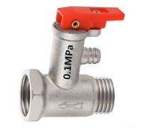 zeroupshop Soupape de Sûreté pour cuivre 1/2 Pouce pour Chauffe-Eau Soupape(80 Grams / 1.0 MPa)