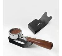 Zeroupshop Support de balance à café en fer noir pour porte-filtres à expresso de 51/53/54/58 mm pour un pesage stable et précis pendant le brassage du café (support noir)