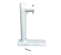 Zeroupshop Support de caméra de sécurité extérieur pour piliers en ciment et poteaux électriques, bras étendu en métal robuste de 35 cm