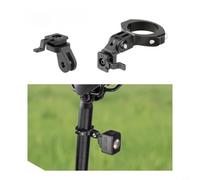 Zeroupshop Support de feu arrière de vélo avec kit d'adaptateur d'interface à 3 broches pour Magicshine RN120 pour Trek Flare RT, tige de selle réglable de 28 à 32 mm, aluminium léger (kit B)