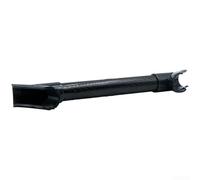 Zeroupshop Support de guidon en résine et fibre de carbone, pour Brompton, léger pour support de phare de vélo et barre transversale, pour support de téléphone, ordinateur, accessoire de cyclisme noir