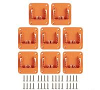 Zeroupshop Support mural pour perceuse RIDGID/AEG 18 V Li-ion, support ABS robuste avec vis pour garage, atelier ou camion de travail (8 pièces)