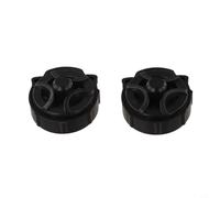 zeroupshop Système de verrouillage de sangle pour guitare à dégagement rapide - Convient pour Gibson pour Fender pour Tele - Acier noir 2 pièces