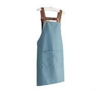 Zeroupshop Tablier de Cuisine Imperméable en PVC Réglable (Blue)