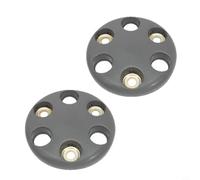 Zeroupshop TC4 Porte-clés en alliage avec clip de ceinture, décapsuleur multifonction et outil de tournevis, équipement de survie léger en plein air pour le camping, la randonnée, argent