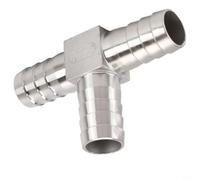 Zeroupshop Té pagode en acier inoxydable de type T pour réseaux de distribution de gaz nécessitant une haute résistance et une résistance environnementale (32 mm)