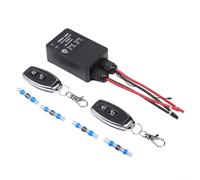 Zeroupshop Télécommande sans fil 30 A AC110-240 V, récepteur étanche IP65 pour éclairage extérieur, pompe, moteur, ventilateur, charge haute puissance avec portée de 100 m, 1 émetteur + 1 récepteur (B