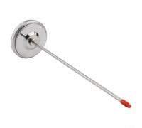 zeroupshop Thermomètre de sol 200 mm en acier inoxydable pour mesurer la température du compost, outil de jardinage (terre)