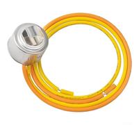 Zeroupshop Thermostat de dégivrage de réfrigérateur de rechange pour Hotpoint pour RCA, compatible avec WR50X10010 WR50X0131, interrupteur de commande précis, jaune argenté