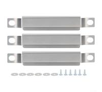 zeroupshop XH00417 Lot de 4 dompteurs de flamme en acier inoxydable pour barbecue Outback Hunter Trooper Saracen Sapphire 41 x 10 cm