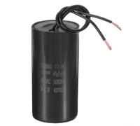 ZeroZonespro Condensateur 80uF CD60 330 V AC pour moteur monophasé, compresseur d'air, coque en plastique 50/60 Hz, 9,6 x 4,6 x 4,6 cm