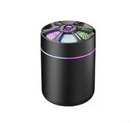 ZeroZonespro Humidificateur USB pour voiture, maison, chambre à coucher, diffuseur d'huiles essentielles silencieux avec veilleuse, purificateur d'air portable pour voyage, bureau, camping-car