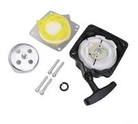 ZeroZonespro Plaque de traction pour kit de démarrage pour débroussailleuses et tondeuses à gazon, en métal et plastique pour assemblage de démarrage avec vis à griffe, rondelle, tuyau de carburant