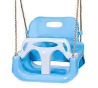 ZERRO Balancoire Bebe Enfant Exterieur/Iintérieur Hauteur Réglable Balançoire Siege 50KG, Bleu