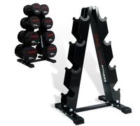 ZERRO Support d'haltères Professionnel Rack de Rangement pour haltères Max300kg