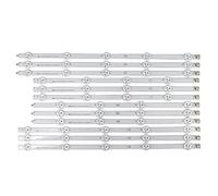 Zerthaus 12 PièCes SéRies Bande de RéTroéClairage LED pour 47LN 47LA620S 47LN5400 6916L-1174A 6916L-1175A 6916L-1176A 6916L-1177A