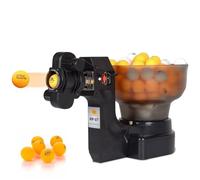 Zertylre Robot de tennis de table, machine à balles de tennis de table, convient pour les balles de tennis de table de 40 mm selon la norme, machine automatique pour l'entraînement, qui peut contenir
