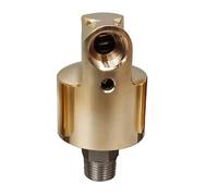 ZERVA Union rotative en Laiton, Joint Rotatif à Vitesse, connecteur de Joint Rotatif for l'eau de Refroidissement Gauche/Droite (Color : Right-Handed Thread, Size : HD20)