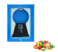 zeryor Handy Candy Frame - Cadre photo mural en forme de machine à gomme, distributeur de bonbons mural créatif, distributeur de bonbons pour cuisine (bonbons non inclus) (bleu)