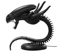 zeryor Lampe Alien 3D réaliste - Sculpture décorative en résine - Lampe de bureau LED de science-fiction - Lampe décorative en forme de créature extraterrestre - Rechargeable avec câble pour chambre à