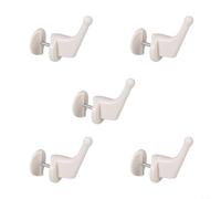 zeryor Lot de 5 crochets de radiateur pour sèche-serviettes, crochets supplémentaires pour radiateur, porte-serviettes, séchage des vêtements