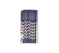 Zescyha 6 Pièces Crayon Graphite, Crayon Papier HB Ergonomiques pour Gaucher Droitier, Crayon à Papier Triangulaires Fins avec Empreintes Préformées pour Apprentissage de l’Écriture à l’École