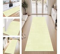 ZESEWU Tapis de Passage Tapis Cuisine Devant Evier Lavable Antiderapant 40X60CM TapisCouloir Paillasson Interieur Jaune-Vert Tapisd'Entrée Moquette Polyester pour Salon Chambre d'enfant Buanderie