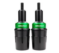 ZESIDIMO pour Kawasaki Z900 Z900SE Z900RS Z 900 2017-2025 2024 2023 Accessoires Moto Tampons Pare-châssis Protection Moteur Protection Anti-Chute (Vert)