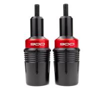 ZESIDIMO pour Kawasaki Z900 Z900SE Z900RS Z 900 2017-2025 2024 2023 Accessoires Moto Tampons Pare-châssis Protection Moteur Protection Anti-Chute (Rouge)