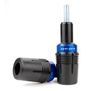 ZESIDIMO Pour Ya&maha MT07 MT 07 FZ07 Tracer 7 700 GT 2014-2024 2025 Slider Cadre Moto Protection Antichoc Protection Anti-Chute (Bleu)