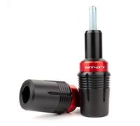 ZESIDIMO Pour Ya&maha MT07 MT 07 FZ07 Tracer 7 700 GT 2014-2024 2025 Slider Cadre Moto Protection Antichoc Protection Anti-Chute (Rouge)